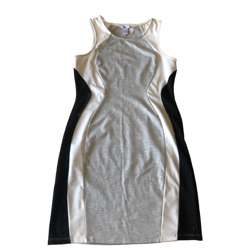 bar III Women’s Color Block Body Con Dress Medium